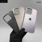 Metallic Matte Case with Golden Logo