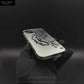 Silver/Gold Carbon Fiber Case with Engraved Sides