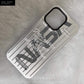 N A S A Silver Trolly Pattern Case