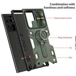 Nillkin CamShield Armor 360° Ring Back Case Galaxy S22 Ultra