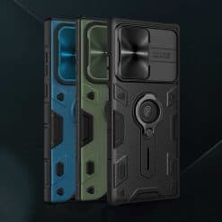 Nillkin CamShield Armor 360° Ring Back Case Galaxy S22 Ultra
