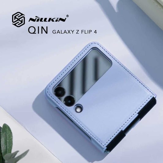 Nilkin Qin Leather Case for Galaxy Z Flip 4