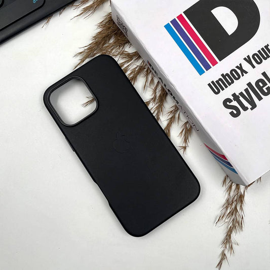 OG Leather Logo Case with MagSafe