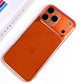 Candy Pop Orange Clear Case