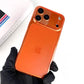 Candy Pop Orange Clear Case