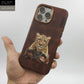 PULOKA Handmade Embroidered Tiger Case