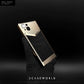 Premium Concept Croco Leather Pattern with Lens Glass Case