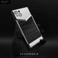Premium Concept Croco Leather Pattern with Lens Glass Case