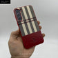 Polo PLAID by SANTA BARBARA Premium Leather Case