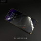 Premium Concept Croco Leather Pattern with Lens Glass Case