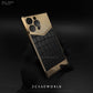 Premium Concept Croco Leather Pattern with Lens Glass Case