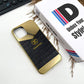 Premium Luxury Gold Plating with Leather Anti Skid Case