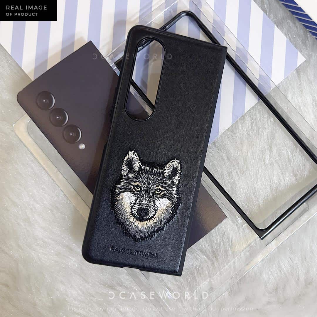 Raigor Inverse Embroidered Case - Z Fold 4