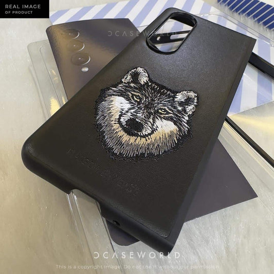Raigor Inverse Embroidered Case - Z Fold 4