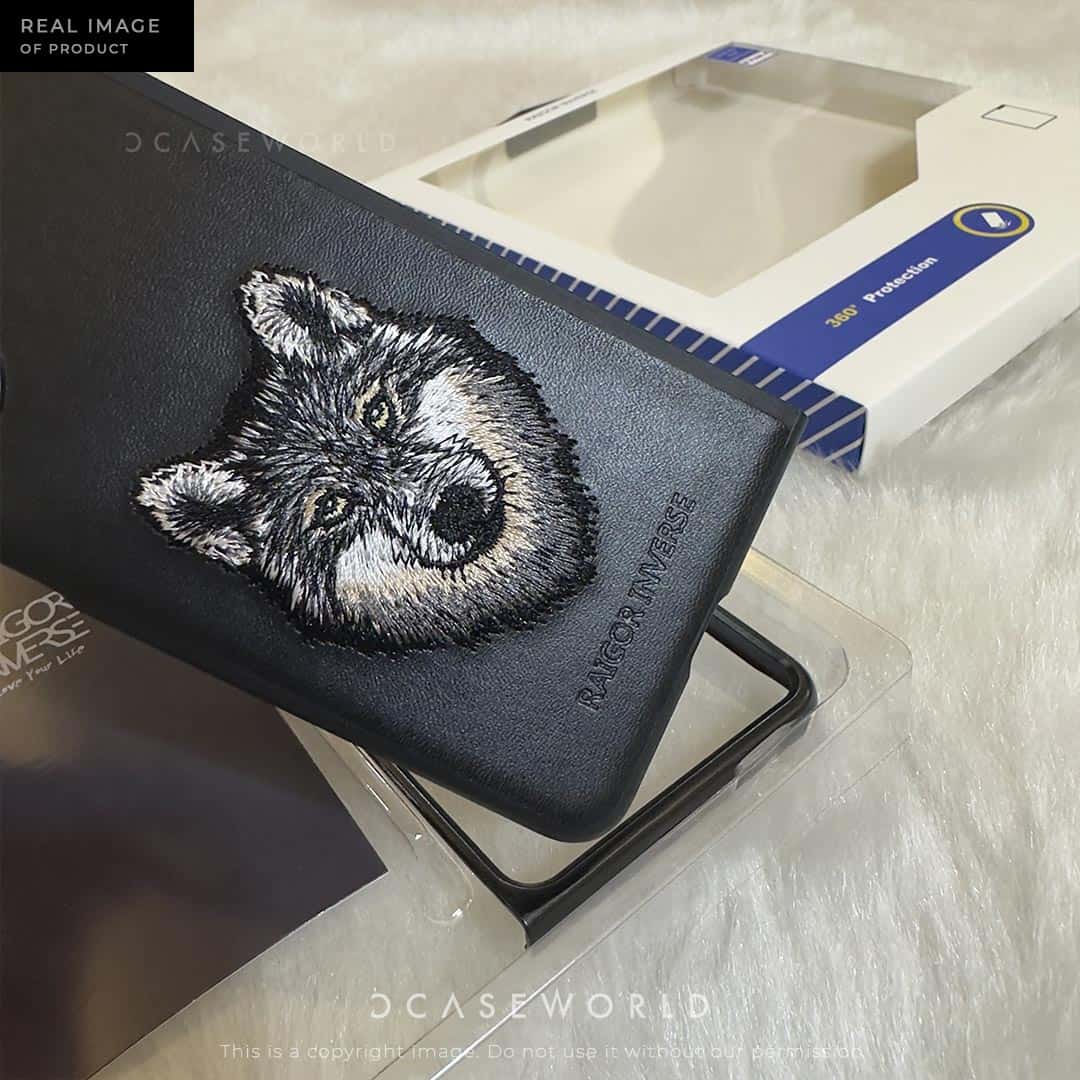 Raigor Inverse Embroidered Case - Z Fold 4