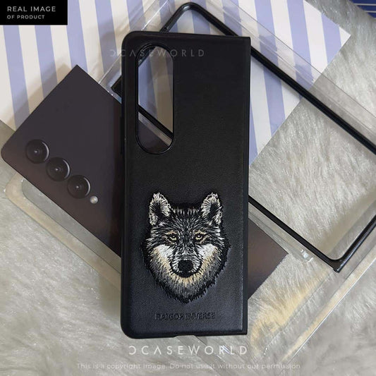 Raigor Inverse Embroidered Case - Z Fold 4
