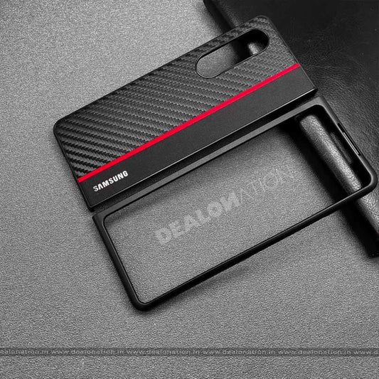 Carbon Fiber Stripes Case Z Fold 3