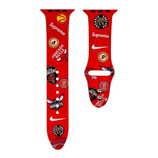 Designer Silicone Apple Watch Band 42-44MM