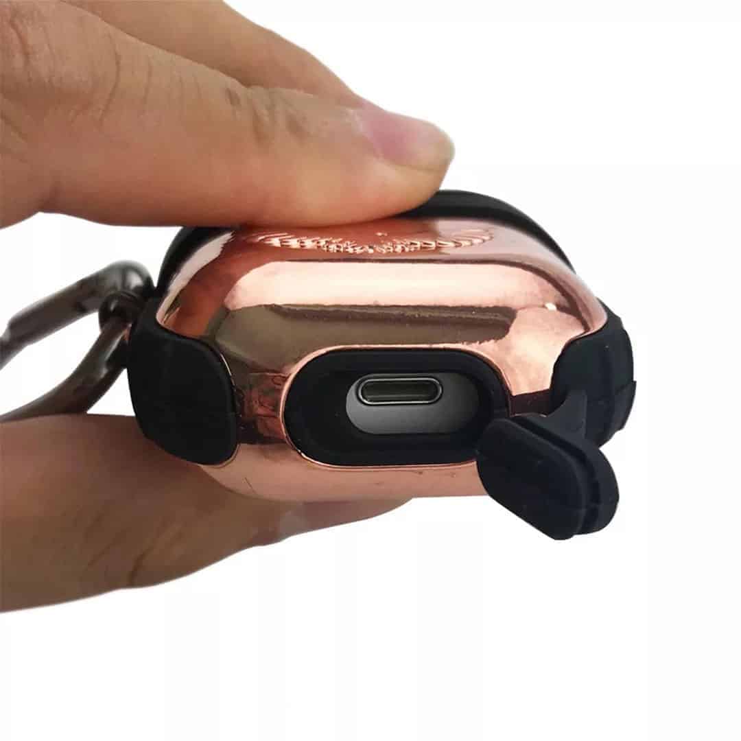 Eagle Metal + SilicaGel AirPods Case