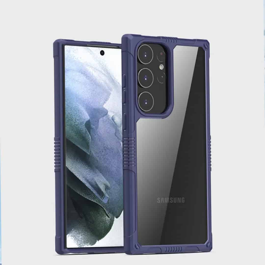 Rugged Drop Protection Clear Case – S23 Ultra