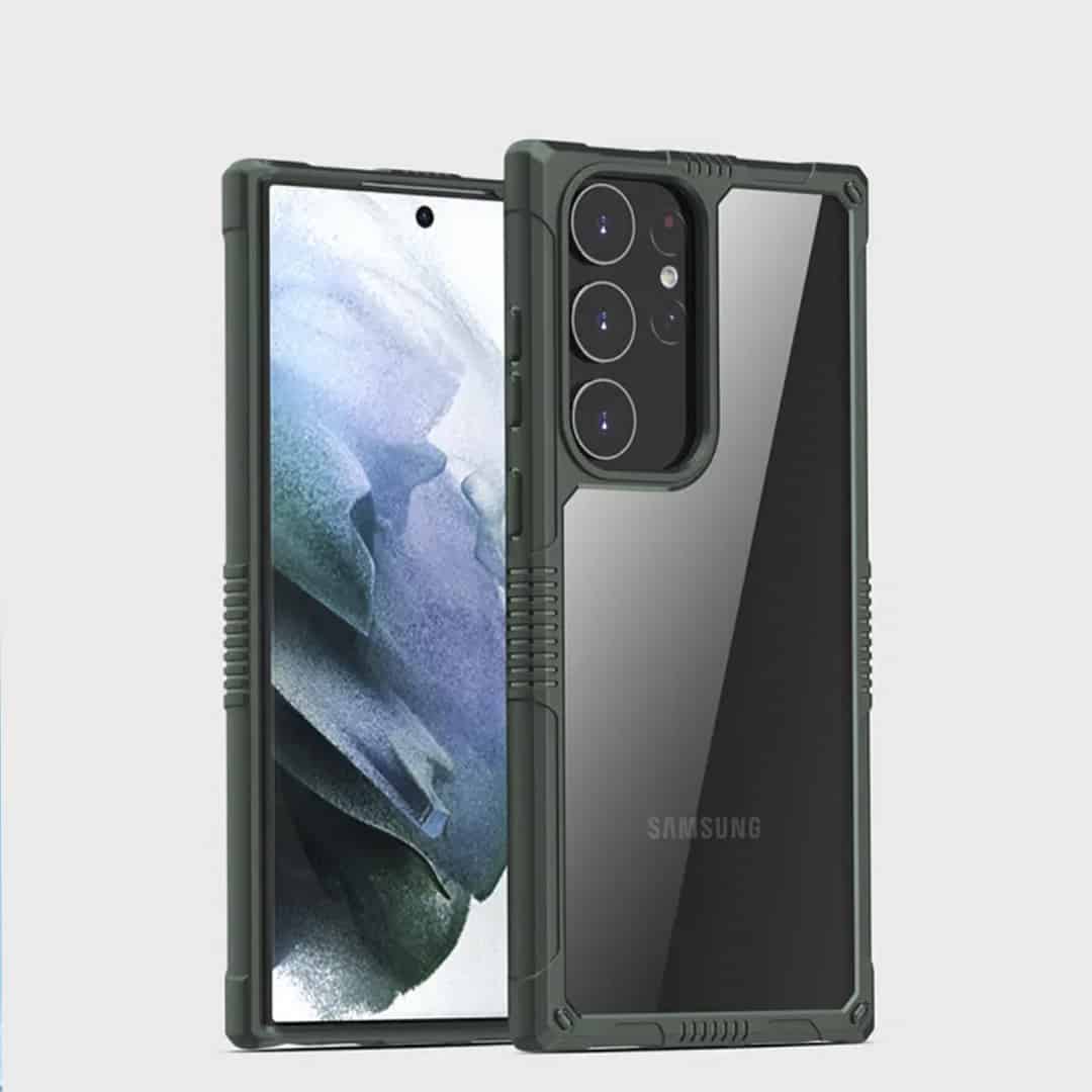 Rugged Drop Protection Clear Case – S23 Ultra
