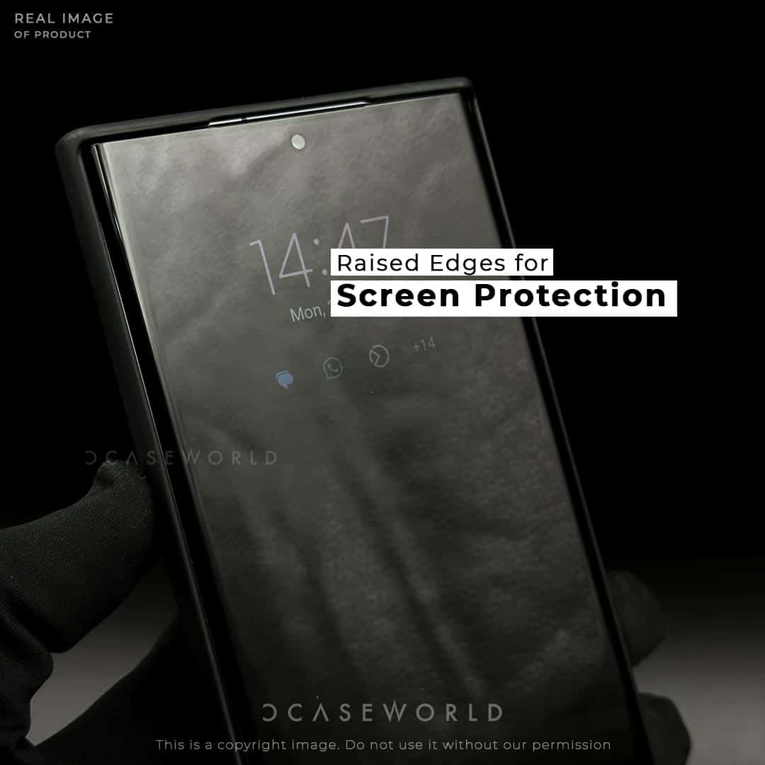 S23 Ultra Sleek Leather Case