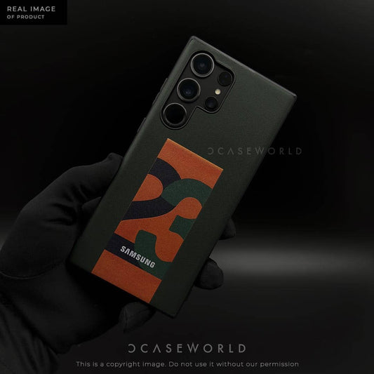 S23 Ultra Sleek Leather Case