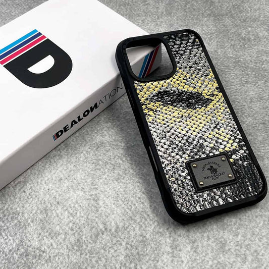 Santa Barbara Serpente Luxe Leather Case