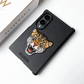 Santa Barbara – Roaring Tiger Embroidered Leather Case