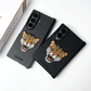 Santa Barbara – Roaring Tiger Embroidered Leather Case