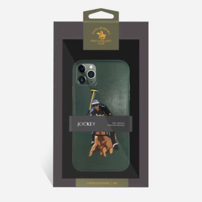 Jockey Stitched Genuine Leather Case for iPhone 11 Pro & Max