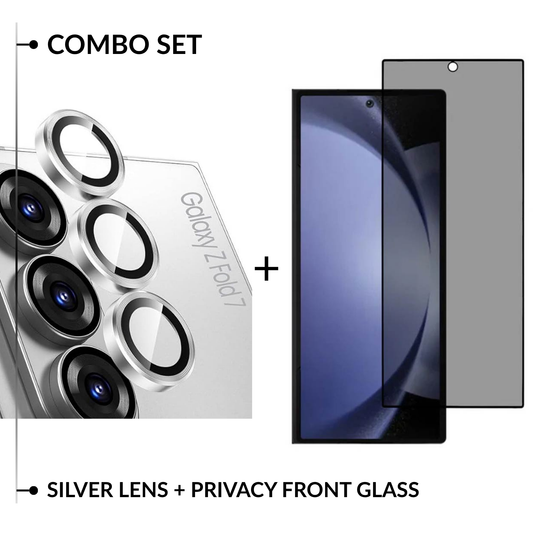 Front Screen + Lens Guard Combo Set For Galaxy Z Fold Series