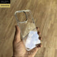 SHEERFORCE Clear Case With Silver Camera Ring