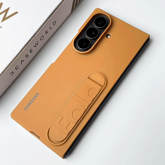 Silicone Case With Kickstand For Galaxy Z Fold Series