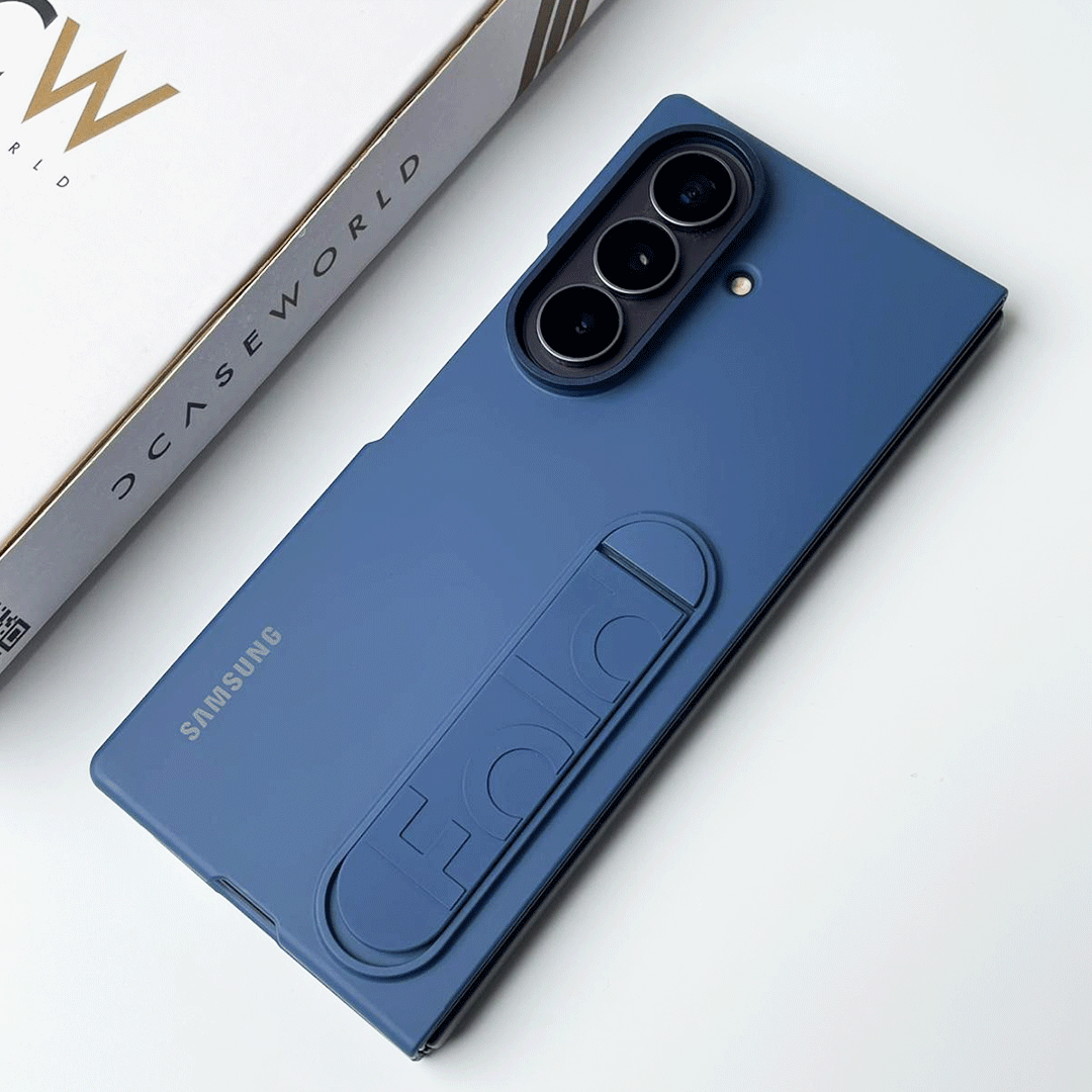 Silicone Case With Kickstand For Galaxy Z Fold Series
