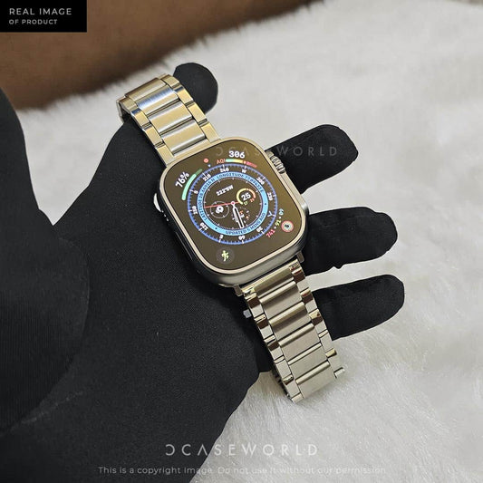 Luxury Stainless Steel Strap – 49/45/44/42 MM (watch not included)