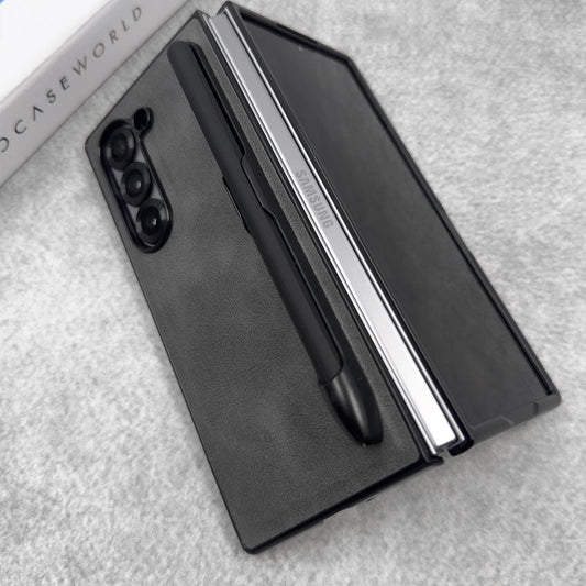 Samsung Galaxy Z Fold 6 PU Leather + Pen Case