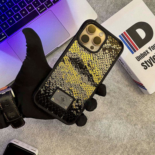Santa Barbara Serpente Luxe Leather Case