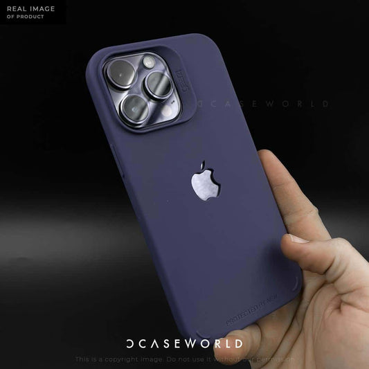 Silicone Slim Logo Cut - Purple