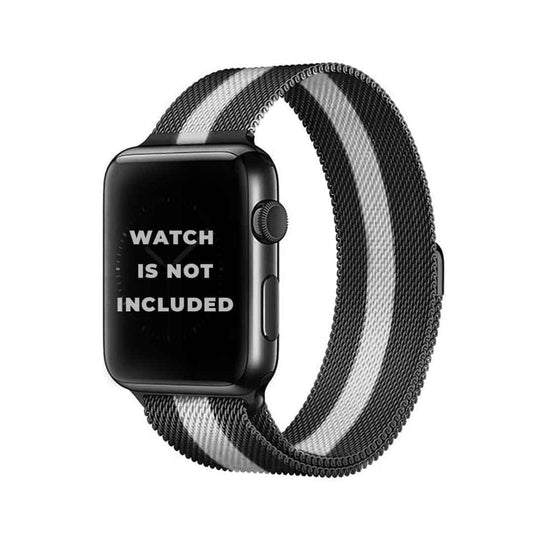 Stripes Milanese Loop Apple Watch 42-44MM