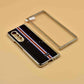Leather Back with Silver Chrome Case for Z Fold 3