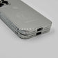 Silver/Gold Carbon Fiber Case with Engraved Sides