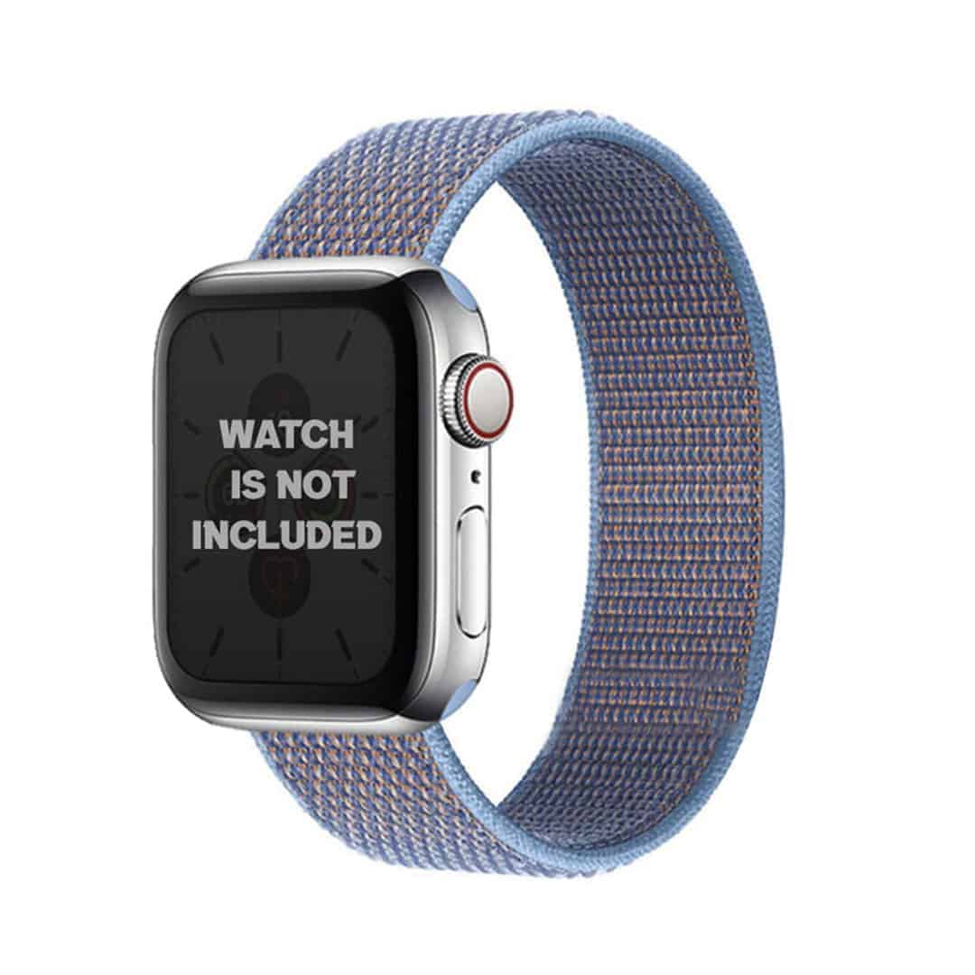 Sky Blue Nylon Apple Watch Band