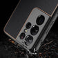Premium Leather TPU Case with Camera Protection