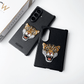 Santa Barbara – Roaring Tiger Embroidered Leather Case