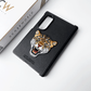 Santa Barbara – Roaring Tiger Embroidered Leather Case