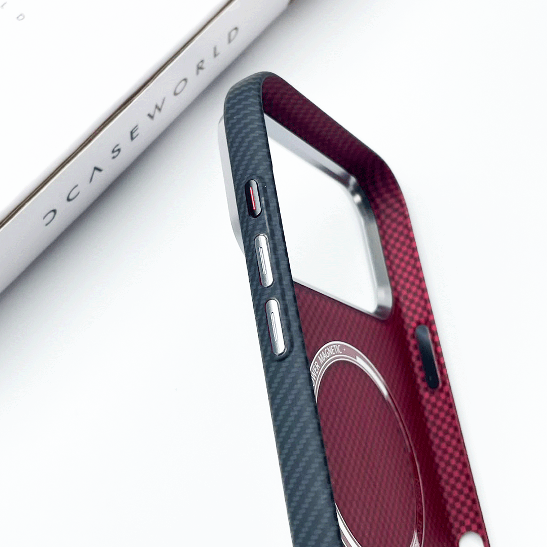 TIGERFURY Carbon MagSafe Case