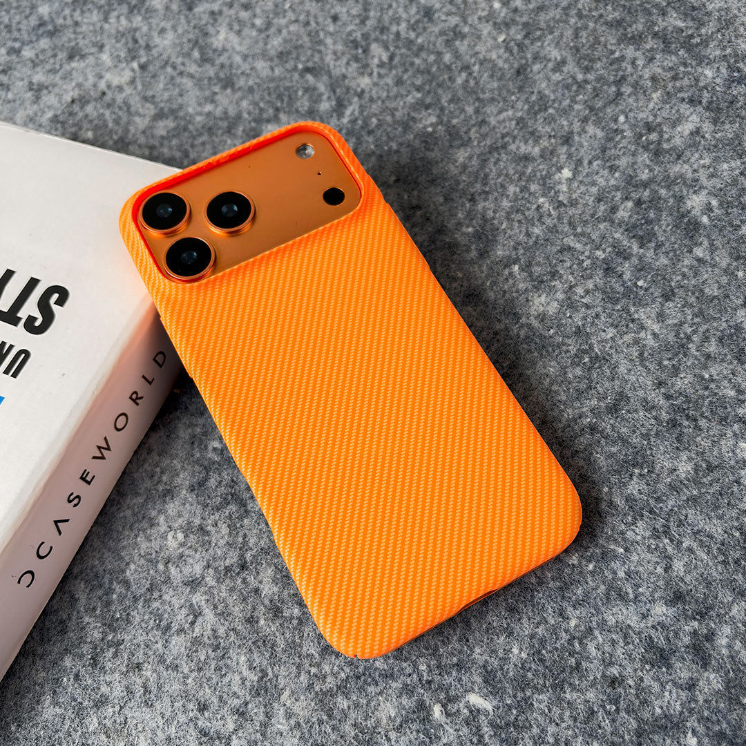 Thinnest Carbon Fiber Polycarbonate Wireless Charging Case