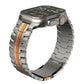 Premium Titanium/Orange Link Chain (42/44/45/49mm)