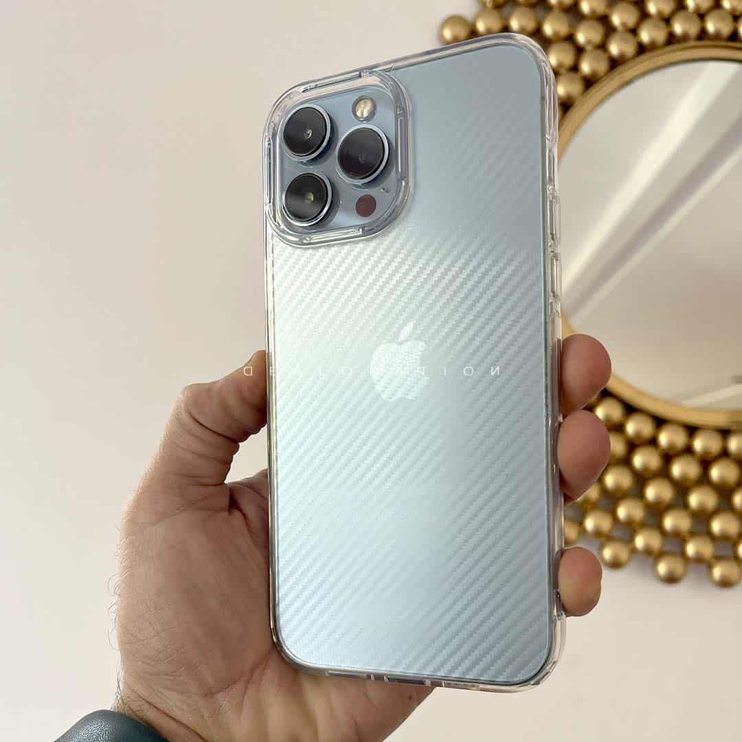 Luxury Transparent Carbon Fiber Case